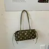 Bolso de axila con lazo de lunares estilo coreano para mujer, nuevo bolso baguette vintage de gamuza 2026, bolso de mano y bolso de hombro de otoño