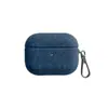 Adecuado para funda protectora Apple Airpods5 con textura de tela fina, funda protectora para auriculares Bluetooth Pro3, textura de cuero de 2ª/3ª/4ª generación