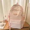Mochila Infantil para Meninas Alunos do Ensino Fundamental 2026 Alunos do Ensino Médio Mochila de Grande Capacidade Meninas Alta Aparência Mochila de Costas Duplas