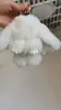 Chaveiro de Pelúcia Imitação de Coelho Rex - Pingente de Pelúcia Conforme Normas Internacionais