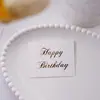 Tarjeta de Agradecimiento Simple Bronceada Negocio Día Internacional de la Mujer 8 de Marzo Tarjeta de Regalo Festiva Tarjeta Decorativa de Regalo Creativa