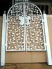Puertas de Jardín, Cercas de Hierro, Puertas Rurales a Medida para Patios, Puertas de Villa para Patios, Puertas de Aleación de Aluminio