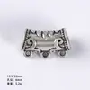 Accesorios para Joyería DIY de Aleación de Venta Caliente Transfronteriza Accesorios de Plata Antigua Plata de Xizang Colgantes para Pulsera de Tres Vías Dijes Modernos