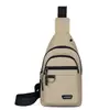 Bolso de pecho transfronterizo para hombre, nuevo estilo, casual de negocios, tela Oxford impermeable, bolso cruzado, gran capacidad, adecuado para viajes al aire libre