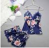 Bata de Noche Estilo Seda Comercio Exterior Imitación Pijamas Amazon Talla Grande Ropa Interior para el Hogar Falda Corta Ebay Disponible 676 Europeo y Americano