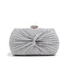 Nova bolsa de jantar elegante com laço, bolsa de mão para festa, elegante, para mulheres, vestido de noite, bolsa pequena