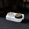 Comedero para Gatos, Comedero para Perros, Doble Comedero, Comedero Automático para Beber y Comer, Comedero para Perros y Gatos, Bebedero, Comedero Antiderrames, Suministros para Mascotas