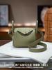 Bolsas 2025 Nova Bolsa Feminina Bolsa Lindy Bolsa Feminina de Couro Genuíno Bolsa de Médico Bolsa de Ombro Transversal Almofada Bolsa de Remédios