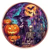 Monedas conmemorativas personalizadas de temática de Halloween en stock, con lindos diseños de calabaza, fantasma y calavera, adecuadas para eventos festivos y regalos
