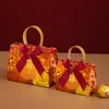 2026 Nuevo Estilo Caja de Dulces Caja de Recuerdos de Boda Caja de Dulces de Boda de Alta Gama Venta al por Mayor Nicho Bolsa de Dulces de Boda Portátil Caja Vacía
