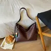 Bolsa de tecido artesanal de alta qualidade para mulheres 2026 nova tendência da moda estilo coreano bolsa transversal bolsa de mão versátil bolsa tote moderna