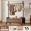 Cabide de chão para quarto, cabide para casa, móvel, leve, luxuoso, para secar roupas, multifuncional, armazenamento, cabideiro