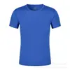 Camiseta de Gola Redonda de Secagem Rápida Camisa Cultural com Logo Estampado Manga Curta Roupas de Atividade Trabalho em Equipe DIY Atacado Camiseta Publicitária Personalizada