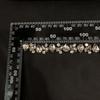 Cavalo de broca gota d'água corrente de solda corrente de código chique corrente de chapéu acessórios de vestuário acessórios diy decoração corrente de garra de strass