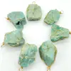 Venda Quente Transfronteiriça Ágata Natural Cristal Enrolado Irregular Grande Pingente de Pedra Original Acessórios para Pingente de Colar DIY