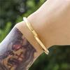 Nueva pulsera Mobius de moda simple transfronteriza con apertura giratoria, moda Joker para hombres y mujeres, pulsera para enamorados al por mayor