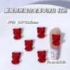Novo Chapéu Desenho Animado Laço Hello Kitty Liga de Zinco Acessórios para Unhas Gato Kt Unhas Decoradas Material para Unhas