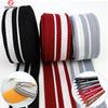 Suministros del Fabricante Cinta de Algodón Gruesa de 50 mm de Ancho con Rayas Intercaladas Correas para Equipaje Zapatos de Lona Tejidos y Sombreros Accesorios Decorativos