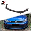Adequado para 14-20 Volkswagen Golf 7 7.5 Lábio Frontal Modificado R Rline GTI GTD Lábio Frontal Kit de Carroceria Pequeno