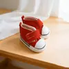 Boneca de pelúcia Mia batata espanhola 24cm com vestido de balé de tule rosa 20cm, sapatos novos de couro com tira em T e sapatos de lona