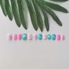 Unhas Usáveis, Alta Qualidade, Outono, Fofas, Frescas, Elegantes e da Moda, Peças de Unha, 12 Peças, Unhas Postiças Curtas para Crianças