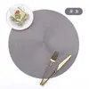 Uau, Jogo Americano Redondo Simples Tecido de PP Ningxin com Tamanho Personalizado e Impressão Colorida, Jogo Americano Oval Bordado, Jogo Americano de Isolamento Térmico