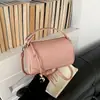 Bolso cruzado minimalista estilo coreano casual de un solo hombro para el día a día, tipo almohada, para mujer, nuevo 2026, a la moda, debajo del brazo, bandolera pequeña cuadrada