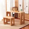 Mesa de cítara antigua de madera de paulownia quemada mesa de resonancia para cítara taburete para mesa de cítara de madera maciza mesa de cítara para estudios chinos mesa de caligrafía mesa de cítara