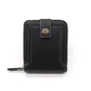 Cartera Retro Nueva para Hombre Transfronteriza Portatarjetas Multifuncional Cambio 70% de descuento en un Portatarjetas Portatarjetas con Cierre de Cremallera de Mano