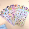 Novos Adesivos de Desenho Animado de Astronauta Capibala Kuromi Mugka Adesivos Sanrio Manual Decoração de Celular Adesivos