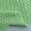 Algodão 30S Super Macio Jacquard de Ponto Tiras Vazadas Prontas Viscose Elastano Jacquard Tira de Poço Tecido de Malha Canelada