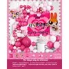 Conjunto de Balões de Aniversário Infantil para Crianças de 1 a 5 Anos, Suprimentos de Decoração para Cena de Festa, Conjunto Completo para Meninos e Meninas