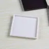 Jabonera de hotel jabonera de vidrio esmerilado accesorios colgantes para baño de hotel plato estilo europeo plato de mesa de gota
