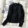 Jaqueta Esportiva Lulu Bling Versão Loja Exclusiva Slim-Fit com Forro de Lã Quente Manga Longa Roupa de Yoga Outono e Inverno Fitness