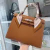 Moda Dropshipping Bolso Versátil Bolso Kelly 2022 Otoño e Invierno Hombro Único Cruzado Bolso Platino Bolso de Axila para Llevar en la Mano