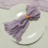 Tecido de Guardanapo Plissado Bali Decoração Boêmia Casamento no Campo Festa Toalha de Mesa Toalha de Mesa Ins Toalha Quadrada