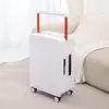 Nueva Maleta Coreana de 20 pulgadas con Carro Ancho Montado al Centro Maleta de 24 pulgadas Rueda Universal Caja con Contraseña Maleta de Carro para Hombre y Mujer