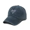 Sombrero para el sol retro lavable de nuevo estilo para primavera y verano, gorra de béisbol antigua con aleros curvos para mujer, gorra para parejas de enamorados, estilo coreano ins