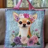 2026 Nueva Serie Transfronteriza de Cachorros Estampado Digital Bolso de Hombro Acolchado de Moda