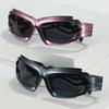 Nuevas gafas de sol Y2K de forma especial de moda europea y americana, gafas de sol de estilo hip-hop con personalidad transfronteriza, gafas de sol geniales