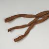 Trança criativa de três fios pura tecida à mão imitação de grama aquática corda trançada de rattan artesanato doméstico acessórios de artesanato decorativo
