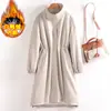 Ropa de mujer europea y americana de otoño e invierno, nueva, con cordón, estilo callejero casual, cuello alto, manga larga, chaqueta de cuero a la moda, talla grande