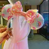 Novas Tiara Mickey e Minnie com Laço, Acessórios de Cabelo Fofos e de Alta Qualidade com um Toque Fresco e Doce, Perfeitos para o Parque de Diversões