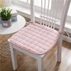 Cojín de felpa de invierno antideslizante para silla de comedor, cojín para glúteos para oficina, cojín para taburete de estudiante, cojín delgado para asiento de computadora, fabricantes en nombre del cabello