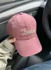 Gorra de Béisbol Estilo Coreano para Comercio Exterior, Circunferencia de Cabeza Grande, para Hombres y Mujeres, Pareja, Ala Ancha, Adelgazante de Rostro, Versátil, con Letras, Artículo de Moda