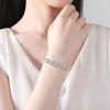 Pulsera Jinse Love para Niñas Pulsera de Cobre y Zircón Corea ins Alto Nivel Comercio Exterior Transfronterizo Primera Joyería al Por Mayor