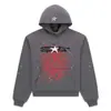 Blockbuster original de comercio exterior 450G chalecos acolchados de terciopelo para pastel sudadera con estampado de araña de espuma sudaderas Sp5der
