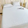 Comercio Exterior Transfronterizo Fibra de Bambú TPU Capa de Aire Impermeable Protector de Colchón Juego de Tres Piezas Cubierta de Colchón a Prueba de Polvo y Orina Cubierta de Cama