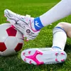 Comercio Exterior Transfronterizo Zapatos de Fútbol Infantiles para Hombres y Mujeres Deportivos Clavos Rotos Estudiantes de Primaria Zapatos de Entrenamiento de Fútbol Sala Suelas de Goma