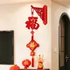 2026 Nueva Decoración de Linterna Linterna de Bendición Tridimensional Colgante del Festival de Primavera Colgante de Pared Festivo Nuevo Estilo